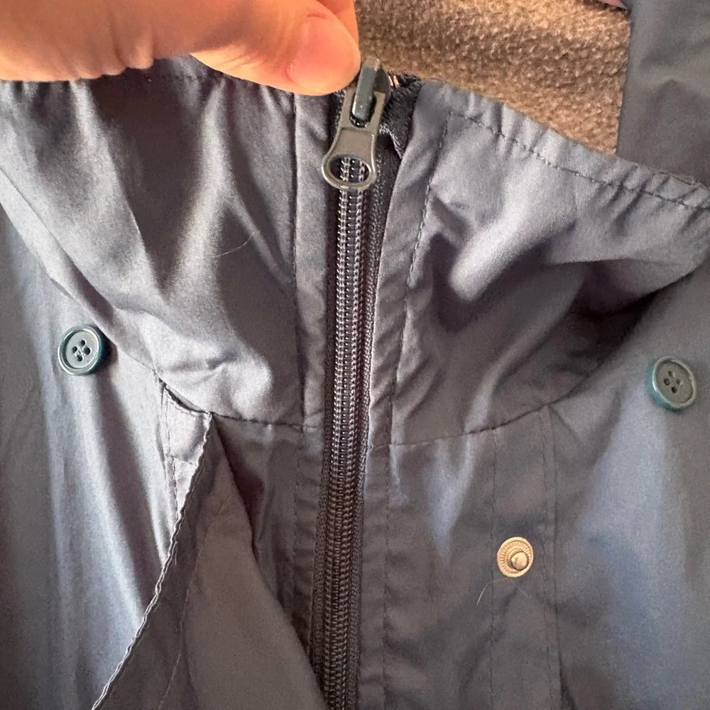 Teal Blue Women's Anorak Jacket - Unbranded - Picture 2 of 7